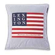 Lexington Icons Arts & Crafts pudebetræk 50x50 cm Blue/White