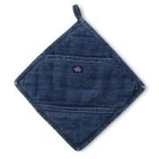 Lexington Icons Denim grydelap Denim blue