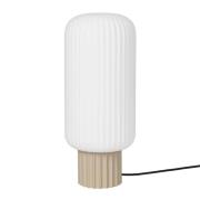 Broste Copenhagen Lolly bordlampe Sand/Hvid/39 cm