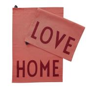 Design Letters Design Letters viskestykke favorit 2 dele Love/Home/Ter...