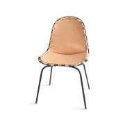 OX Denmarq Stretch stol læder natur, sort understel