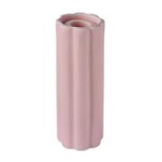 PotteryJo Birgit vase/fyrfadsstage 17 cm Lily rosa