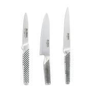 Global Global G-551524R knivsæt, 3 knive Rustfrit stål
