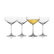Lyngby Glas Juvel champagneglas coupe 34 cl 4-pak Krystal