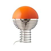 Verpan Wire bordlampe Ø30 cm Chrome/Orange