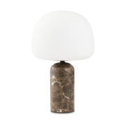 Northern Kin bordlampe 33 cm Brown marble