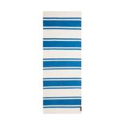 Lexington Organic Striped Cotton gangtæppe 80x220 cm Blue-white