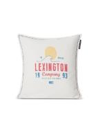 Lexington Sunset pudebetræk 50x50 cm Hvid