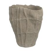Mette Ditmer Art piece artistic vase 33,5 cm Sand