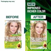 Garnier Nutrisse Permanent Hair Dye (forskellige nuancer) - 9 Light Bl...