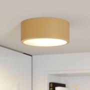 Cleo loftlampe, Ø 20 cm, IP20, guldfarvet, metal, E27