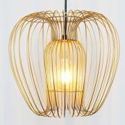 Protetto hængelampe, guld, Ø 34 cm