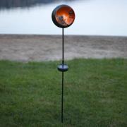 LED-solcellelampe Fairytale, orange