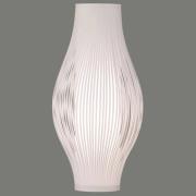Murta bordlampe, 71 cm, hvid