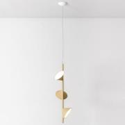 Axolight Orchid LED-hængelampe, 3 lyskilder sand