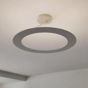 Bopp Stella loftlampe 1ring Ø 30cm aluminium/hvid