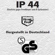 Cubic udendørs væglampe Cubo, antracit