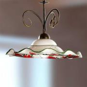 Smuk hængelampe ROSOLACCI med keramikskærm