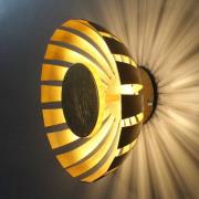Flare LED-væglampe, small, guld