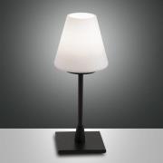 Lucy LED-bordlampe med touchdæmper, sort