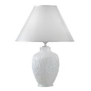 Chiara bordlampe i keramik, i hvid, Ø 30 cm