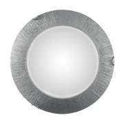 Moon Sun væglampe, sølv, Ø 40 cm