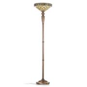 Diamond uplight-lampe i Tiffany-stil