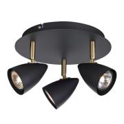 I sort - loftslampe Ciro