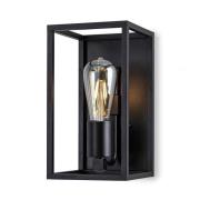 Væglampe Cubic³ 3385 sort, bredde 15 cm