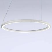 LED-pendel Materica bund Ø 120 cm hvid