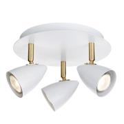 Moderne loftslampe Ciro hvid