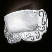Kunstfærdigt designet væglampe Miro i Murano glas