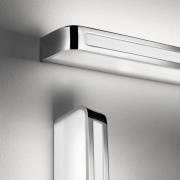 Arcos tidløs LED-væglampe, IP20 60 cm, krom