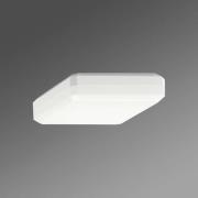 Kvadratisk loftlampe WQL diffusor opal varmhvid
