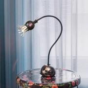 Bøjelig bordlampe Poppy med blomstereffekt
