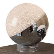Sphere LED-bordlampe, krom, Ø 20 cm