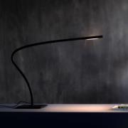 Prandina Paraph T3 LED-bordlampe, kan dæmpes, sort