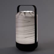 LZF Mini Chou LED-bordlampe, batteri, grå