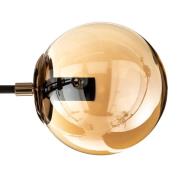 Primas loftlampe, sort-guld, højde 37,5 cm