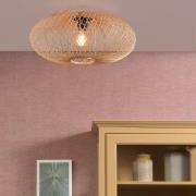 GOOD & MOJO Cango loftlampe, ellipse, natur