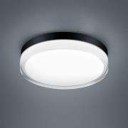 Helestra Tana LED-loftslampe, sort, Ø 28 cm