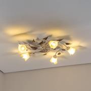 Loftlampe Vanda med 5 lyskilder, elfenben