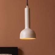 PR Home hængelampe Bainbridge, beige, Ø 15 cm metalstik