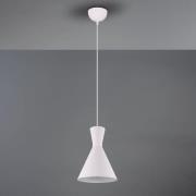 Enzo hængelampe, Ø 20 cm, hvid, 1 lyskilde