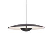 MARSET Ginger LED-pendel triac Ø20cm wenge/hvid