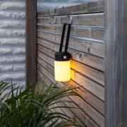 LED-bordlampe Flame Lantern, bærbar, batteri