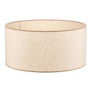 Roller skærm, ecru, jute, Ø 50cm, højde 24cm