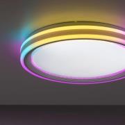 LED loftslampe Sfærisk, CCT, RGB, Ø 48cm