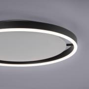 LED-loftslampe Ritus, Ø 39,3 cm, antracit