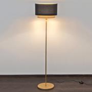 Mattia Oval - glansfuld gulvlampe